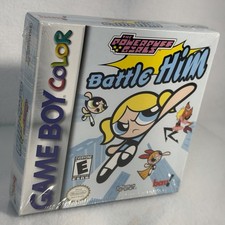 Brand NEW⭐️Powerpuff Girls Battle Him⭐️GameBoy Color GBC Original Factory Sealed