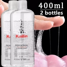 Sex Lube Personal Water Based Cum Lubricant Long Lasting Natural Feeling 2/400ml