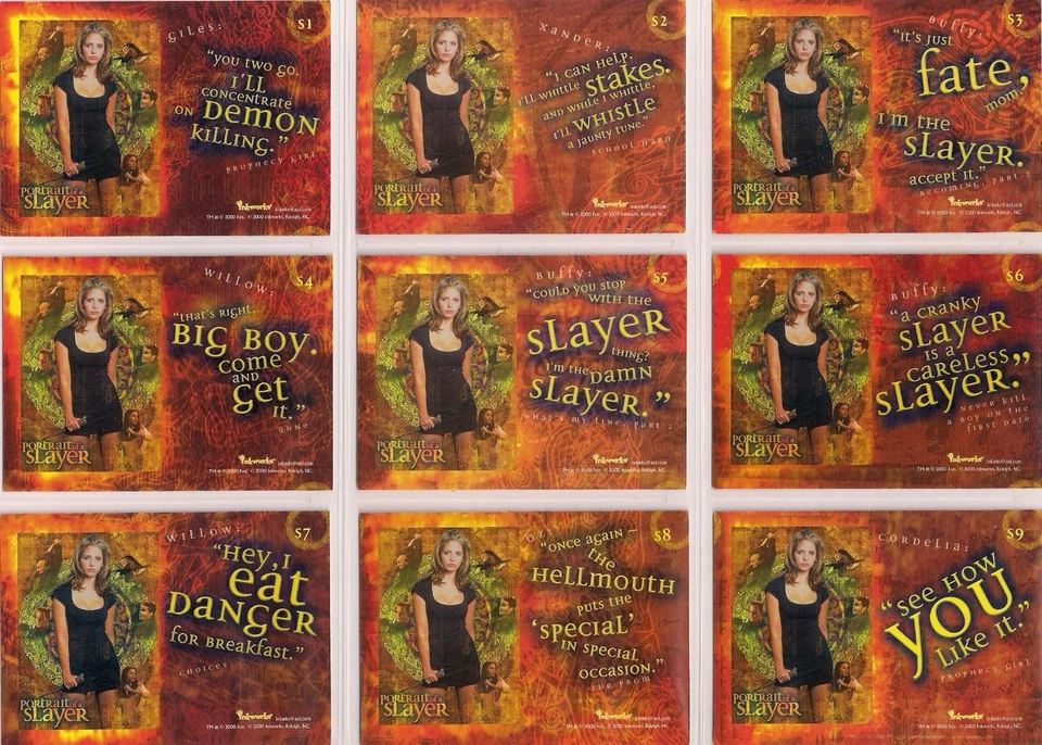 吸血鬼杀手巴菲连接杀手肖像集换卡拼图  — 第 2/2 张图片