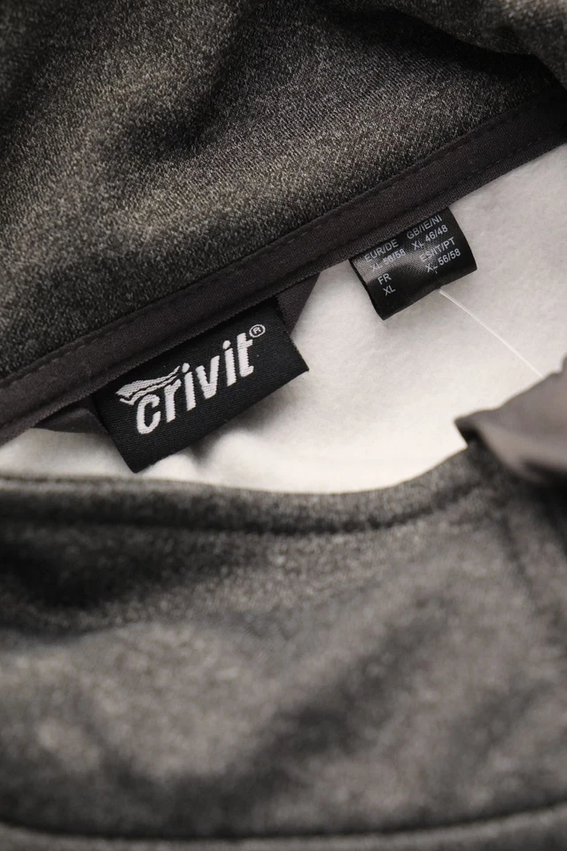 crivit giacca giubbino sportivo giacca da allenamento XL antracite - Immagine 4 di 4