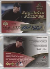 2007 Exquisite Rookie Signatures Futures Gold /20 Mark Reynolds #EF-MR Auto RC