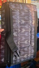 Kopi Baby Portable Wipeable Padded Changing Pad Black White Arrow Pattern