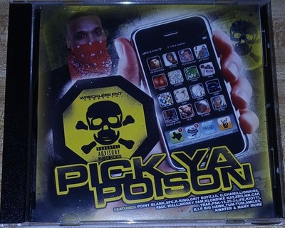POINT BLANK *Pick Ya Poison* Texas Rap CD LIL FLIP, PAUL WALL, K. DURANT (RARE) 