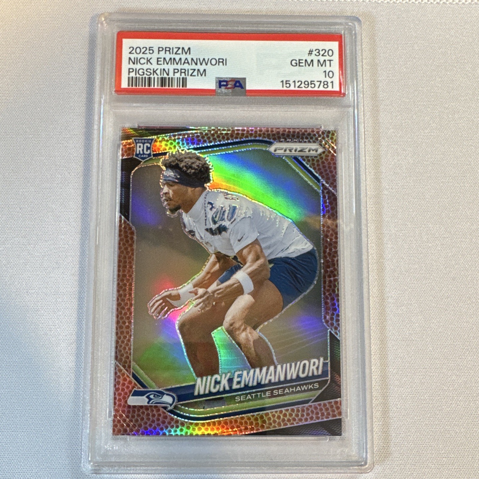 Nick Emmanwori Panini Prizm #320 Pigskin