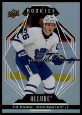 2022-23 Upper Deck Allure #122 Nick Abruzzese