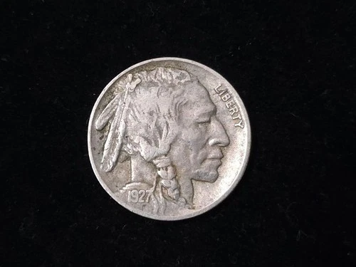 1927-S Buffalo Nickel Very Fine+ 210222