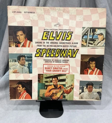 Vintage Elvis Vinyl LP: “Speedway” Original Soundtrack ~1968~ RCA {LSP 3989}