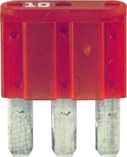 Image of Littelfuse Micro3 Blade Fuse 10A 32V Nylon Housing Pack of 25