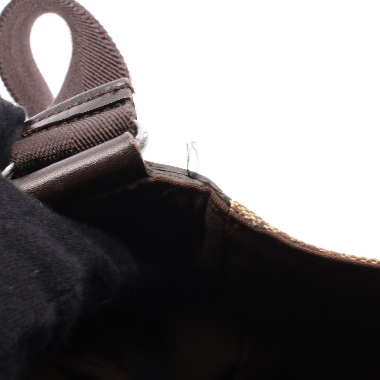 GUCCI GG Canvas Shoulder Bag Canvas Leather Women's Beige Brown 145858 Japan thumbnail 15