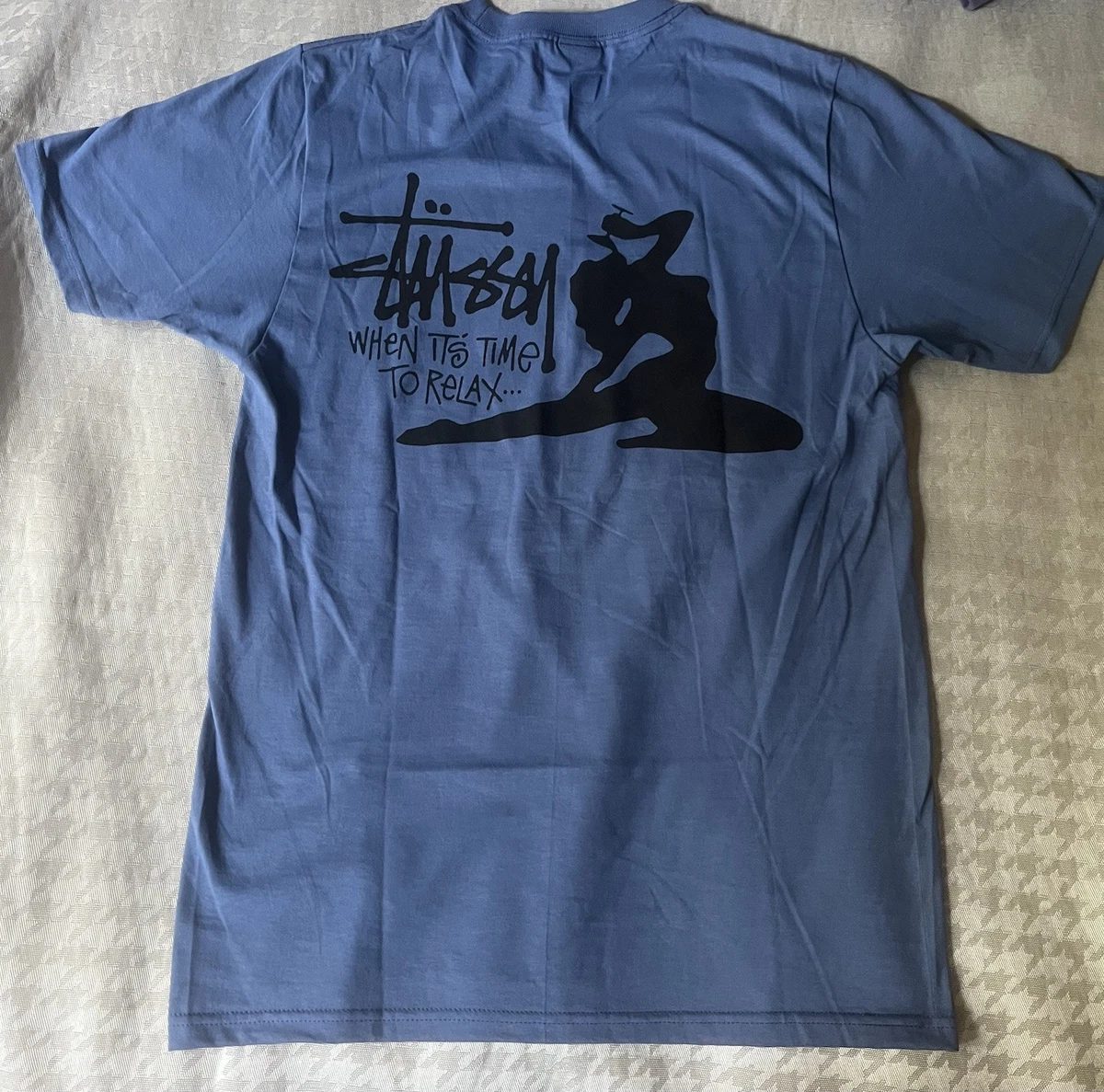 Stussy Blue T-Shirts for Men for sale | eBay