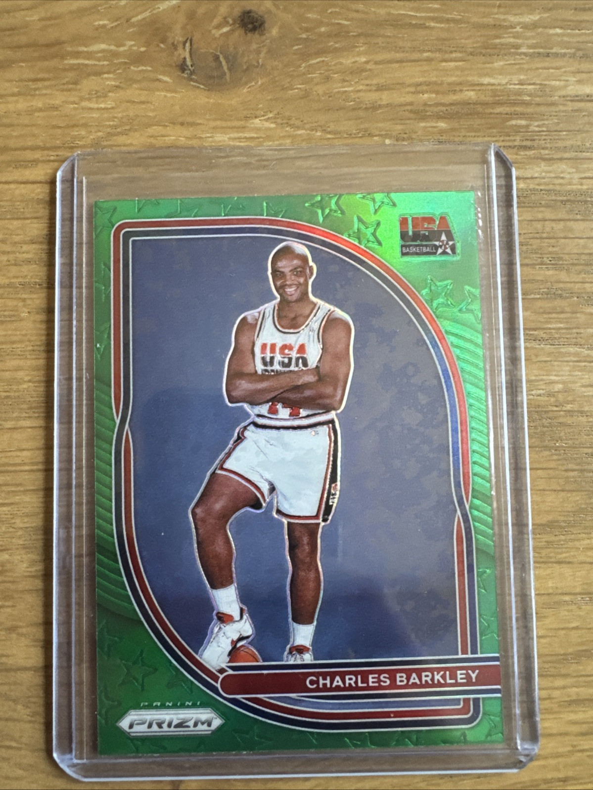 Charles Barkley 2021 Prizm USA Green #2 Team USA