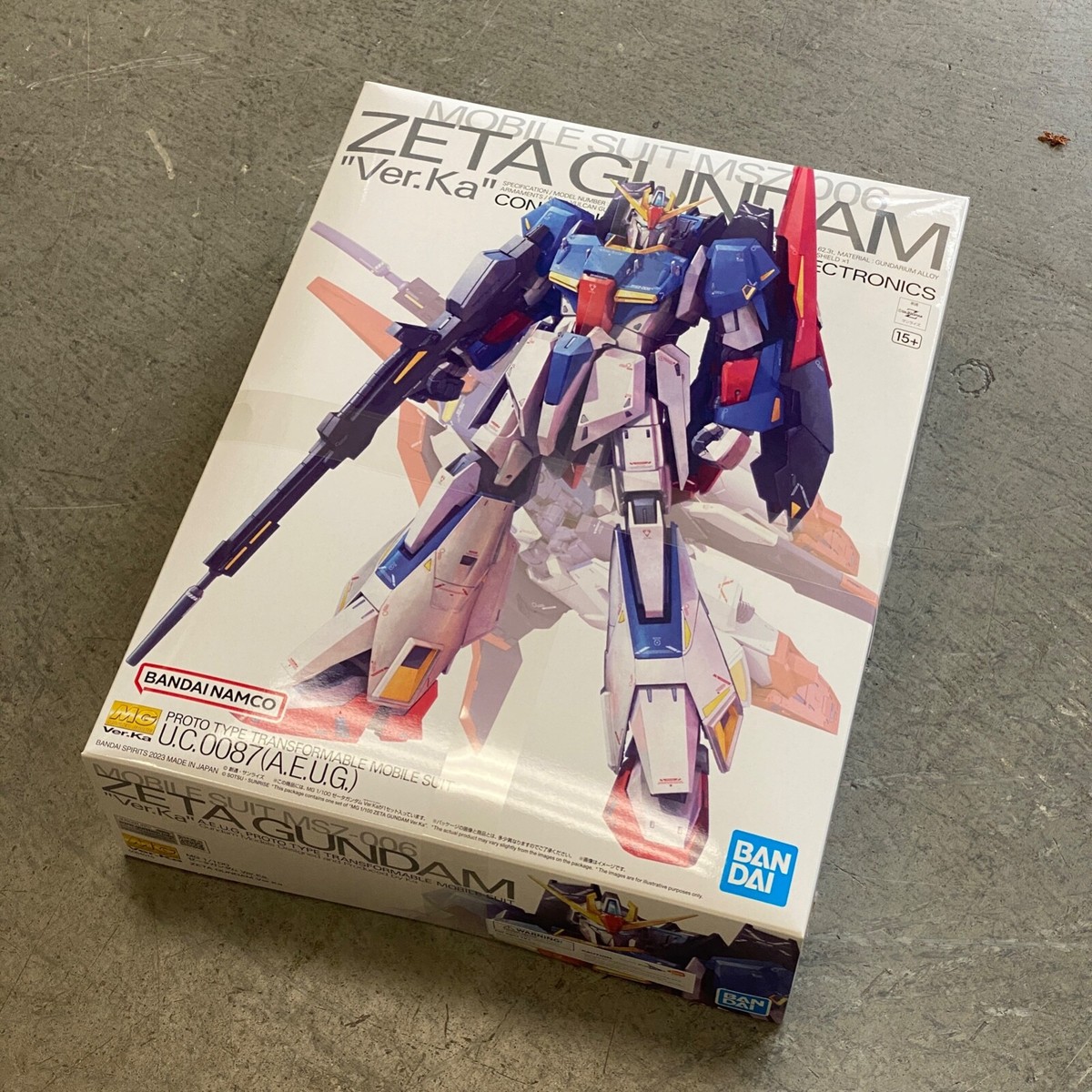2615240: Bandai MG 1/100 Mobile Suit Gundam Zeta Gundam Ver 2615240: Bandai MG 1/100 Mobile Suit Gundam Zeta Gundam Ver