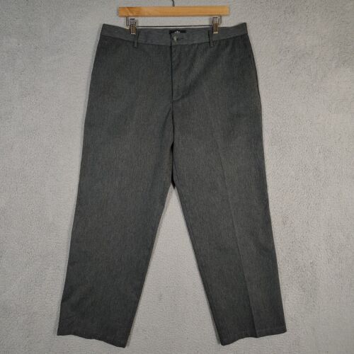 Dockers D3 Pants Men's 36x30 Gray Classic Fit Signature Khaki Flat Front NWT