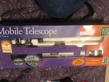 Science Tech Mobile Telescope with Tripod 3 Precision Optical Lenses
