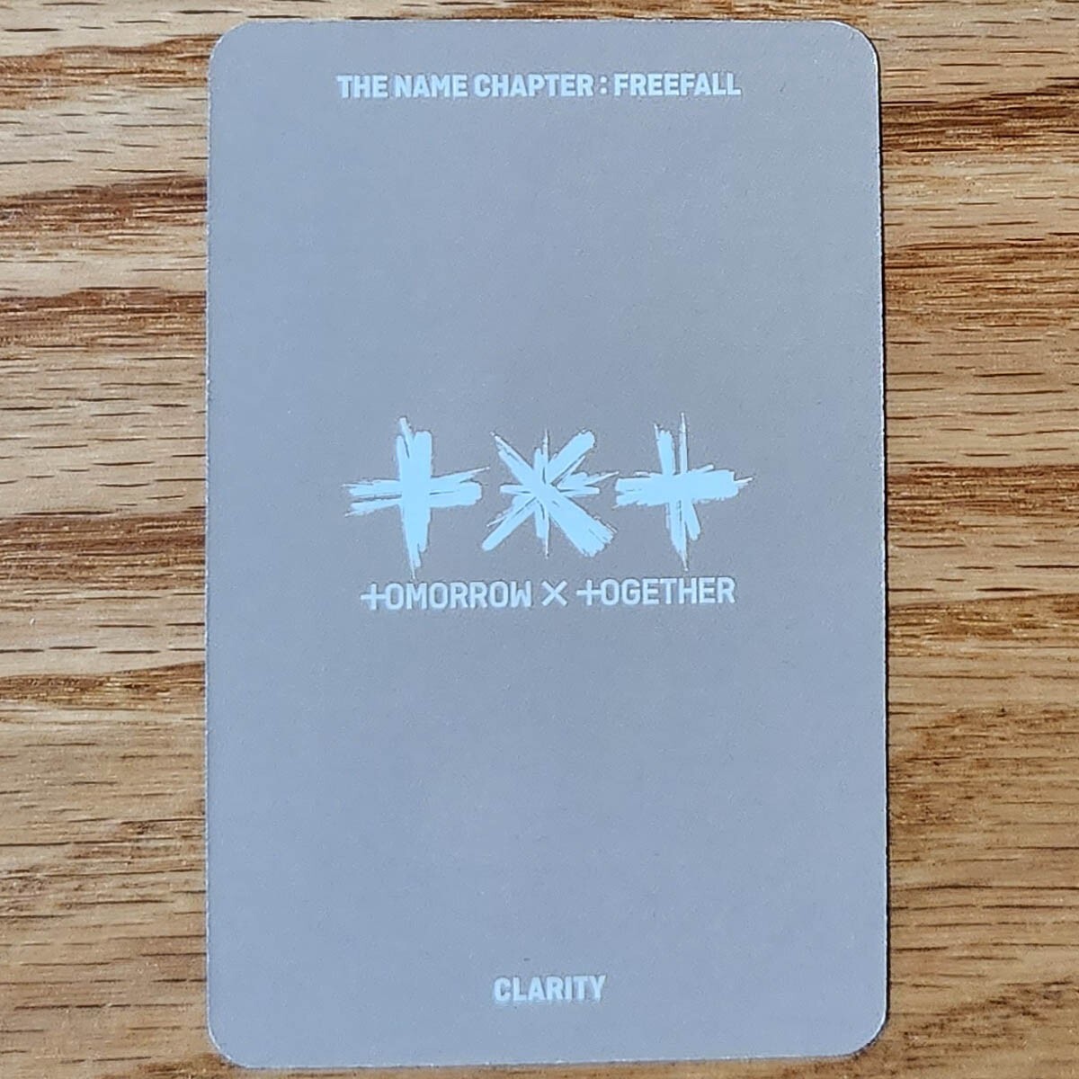Hueningkai Official Photocard TXT The Name Chapter : Freefall