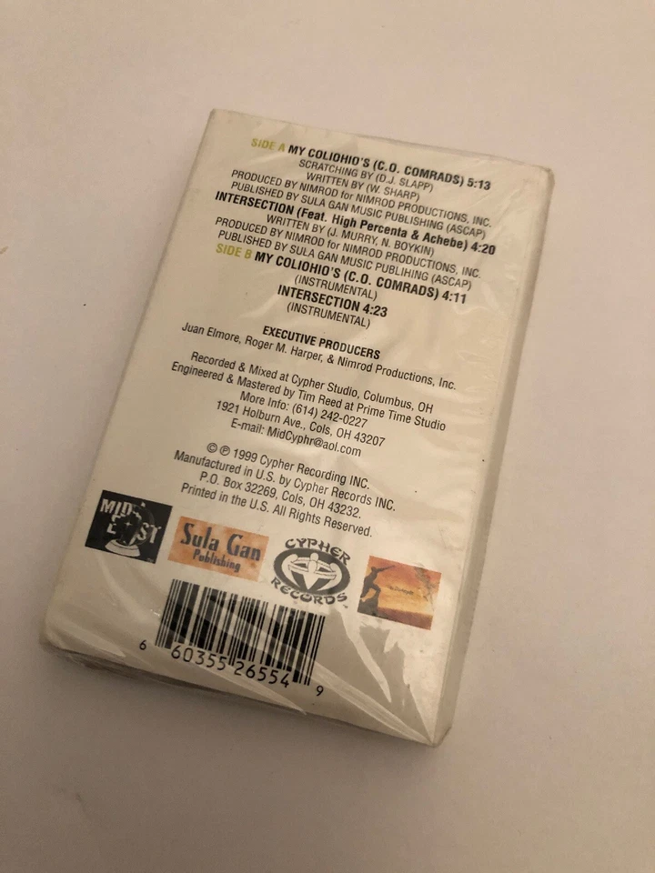 Quazar & The Columbian Thoroughbreds My Coliohio’s Cassette Single New Sealed - Image 2 of 4