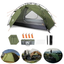 2 Person Tent for Camping,Waterproof Tent for Backpacking,Outdoor Double Layers