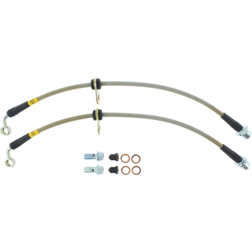 Kit de línea de freno trenzado delantero StopTech 950.44010 para 1998-2007 LX470 Land Cruiser Foto 2 de 2