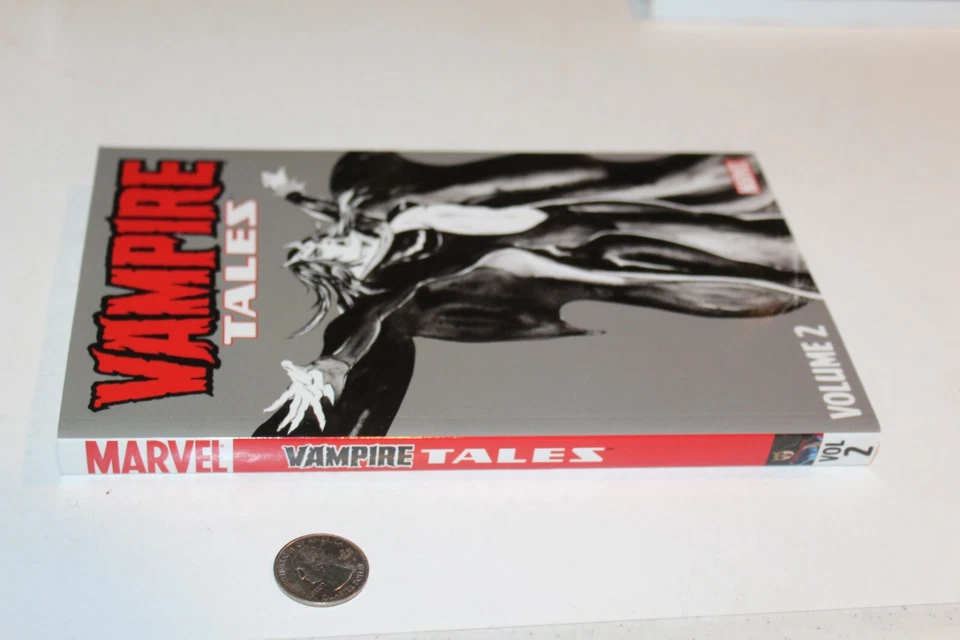Vampire Tales Volume 2 TPB 2011 Marvel NM Morbius Satana Collects 4 5 6 7 1974 - Image 2 of 4