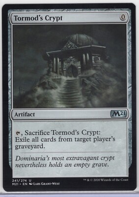 1x Tormod's Crypt - Core Set 2021 - Near Mint