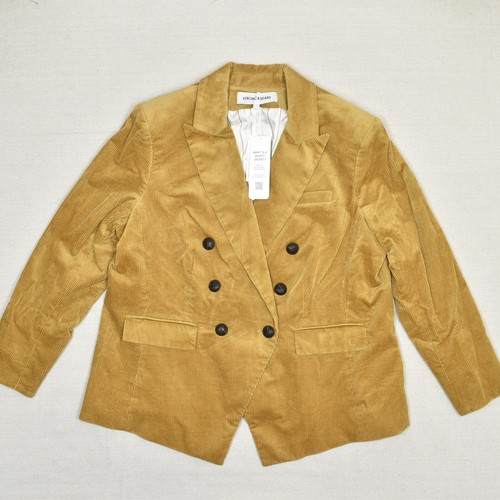 NEW Veronica Beard Women Blazer Jacket Brown Size 18 Miller Dickey Corduroy $798 - 第 1/8 張圖片