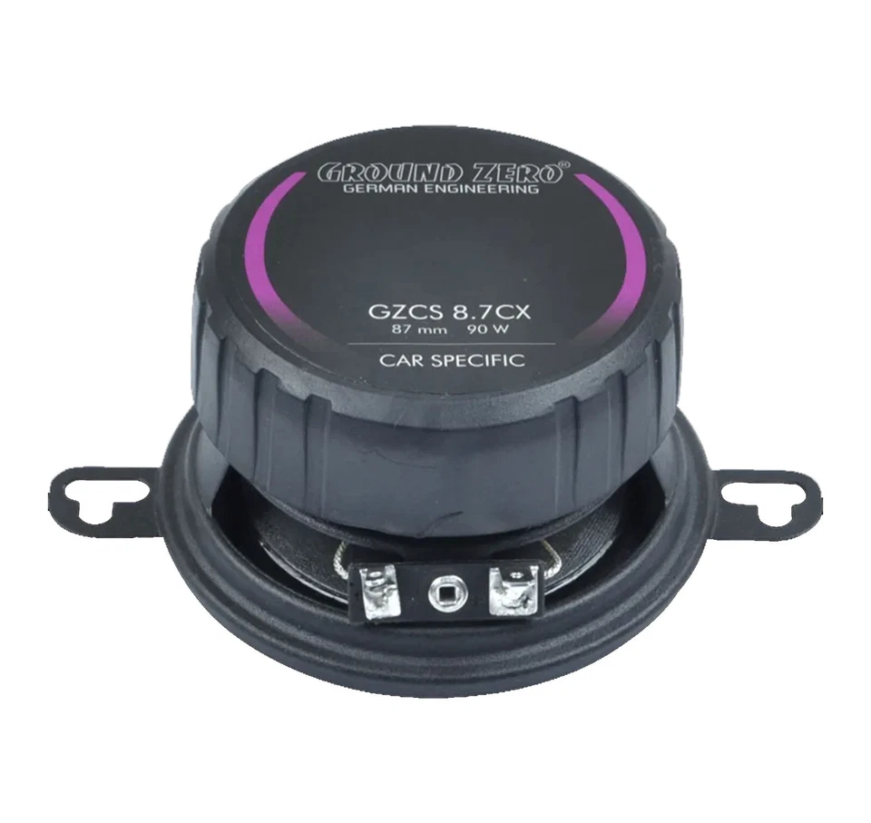 Ground Zero GZCS 8.7CX 8,7 cm 2-Wege-Lautsprecher 90 Watt RMS: 50 Watt für VW GO - Bild 3 von 3