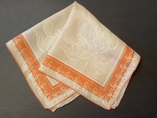 Vintage MCM signed Tammis Keefe Novelty Handkerchief Doves Peace