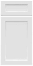 All Wood RTA 10X10 Classic Essence Arctic White Kitchen Cabinets Birch Modern