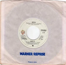 Devo – Whip It 1980 Warner Bros New Wave Electronic Synth-Pop VG+