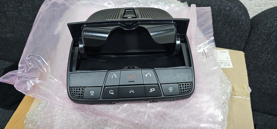 MERCEDES BENZ W205 C205 W253 X253 INTERIOR ROOF LIGHT PANEL BLACK A0009008407 - Image 2 of 4