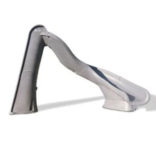 S.R. Smith 688-209-58124 TurboTwister Right Curve Pool Slide, Gray Granite 8'7"