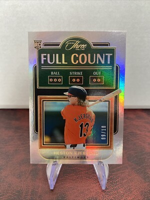 2024 Panini Three and Two Full Count Silver #3 Heston Kjerstad RC (9/10)   