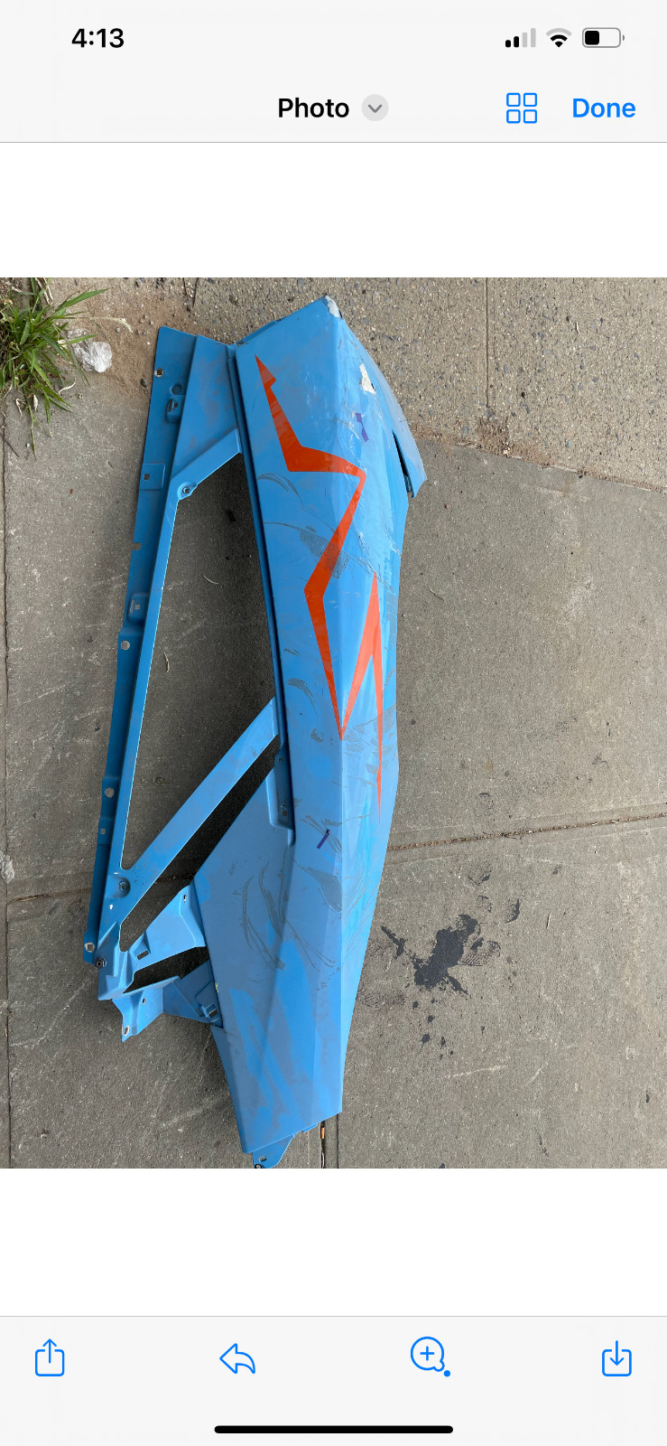 Lamborghini Aventador SV Rear Left Quarter Panel