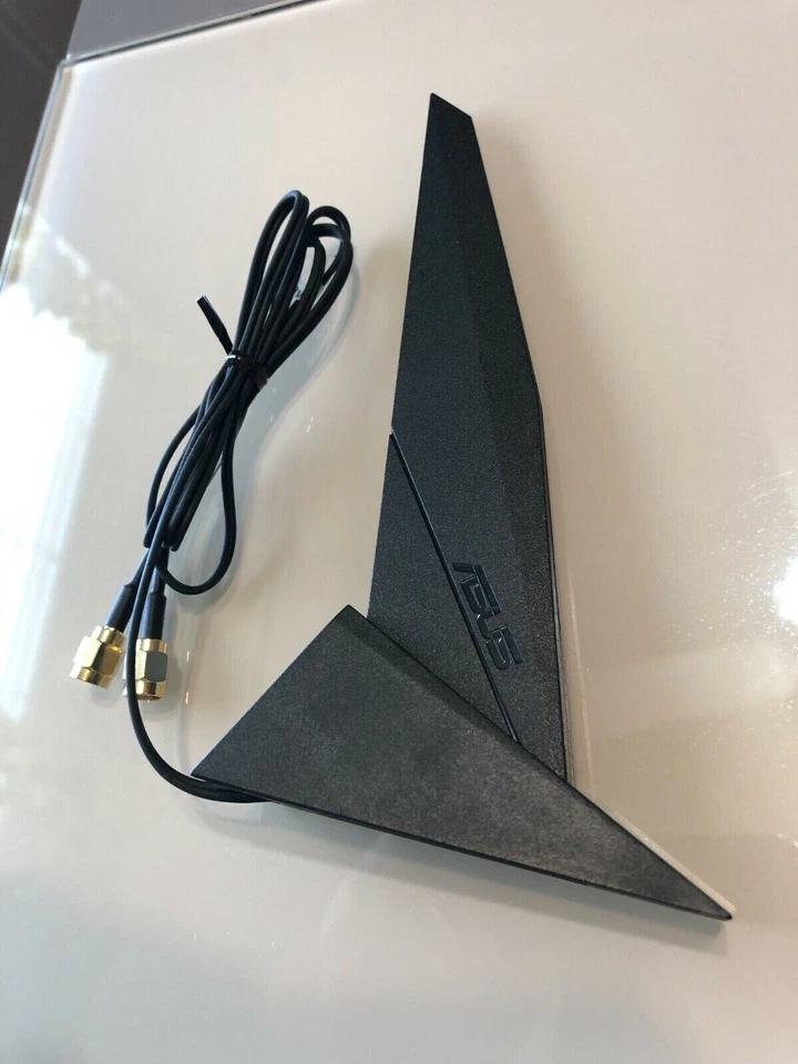 ANTENA WIFI Doble Banda Original ASUS 2T2R 2.4GHz 5.0GHz Totalmente Nueva Sellada Foto 2 de 3