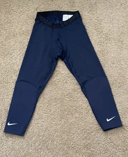 Nike Pro Russell Westbrook Custom 3/4 Basketball Tights Navy Blue AH9324-451