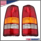 Pair For 1999-2002 Chevy Silverado 1500 99-06 GMC Sierra Red Tail Lights Lamps