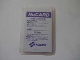 SALAMANDER NEC PC-Engine Hu-Card KONAMI 1993 KM91002 w/Hagaki NTSC-J From Japan