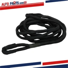 1" x 31.5' Kinetic Energy Truck Tow Recovery Rope Strap Snatch 33500 LBS Black