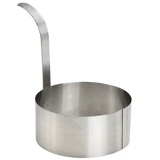 Carnival King 6" Stainless Steel Funnel Cake Ring Mold/Stand Free Ship US 48*