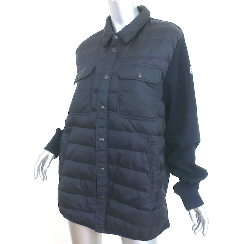 モンクレール】MAGLIONE TRICOT CARDIGAN ネイビーM