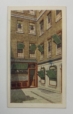 1926 Historic Places From Dickens' Classics #29 Freeman's Court Cornhill  123E