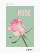 Rose Word Needlepoint Kit or Canvas