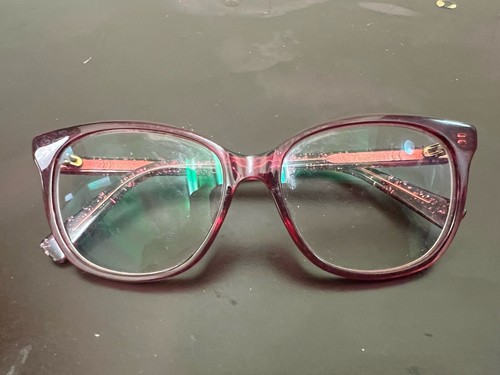 MARC JACOBS MARC 430 Eyeglasses Red Glitter Frames 53-22-130 #Y36 - Picture 15 of 17