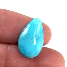 Blue Turquoise Cabochon Oval Bead Healing Gemstone Kingman Free ship
