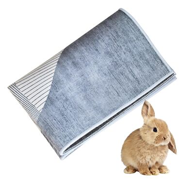 Rabbit Litter Box MatWashable Reusable Large Rabbit Litter Pan Mats Waterproo...