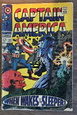 CAPTAIN AMERICA BUNDLE # 101-104.  (some cover wear on edges)