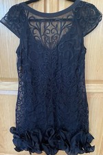 Guess Black Lace Cocktail Dress Woman's Size 4 ***NWOT