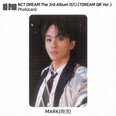 NCT DREAM The 3rd Album ISTJ Photocard Polaroid 7DREAM QR Ver KPOP