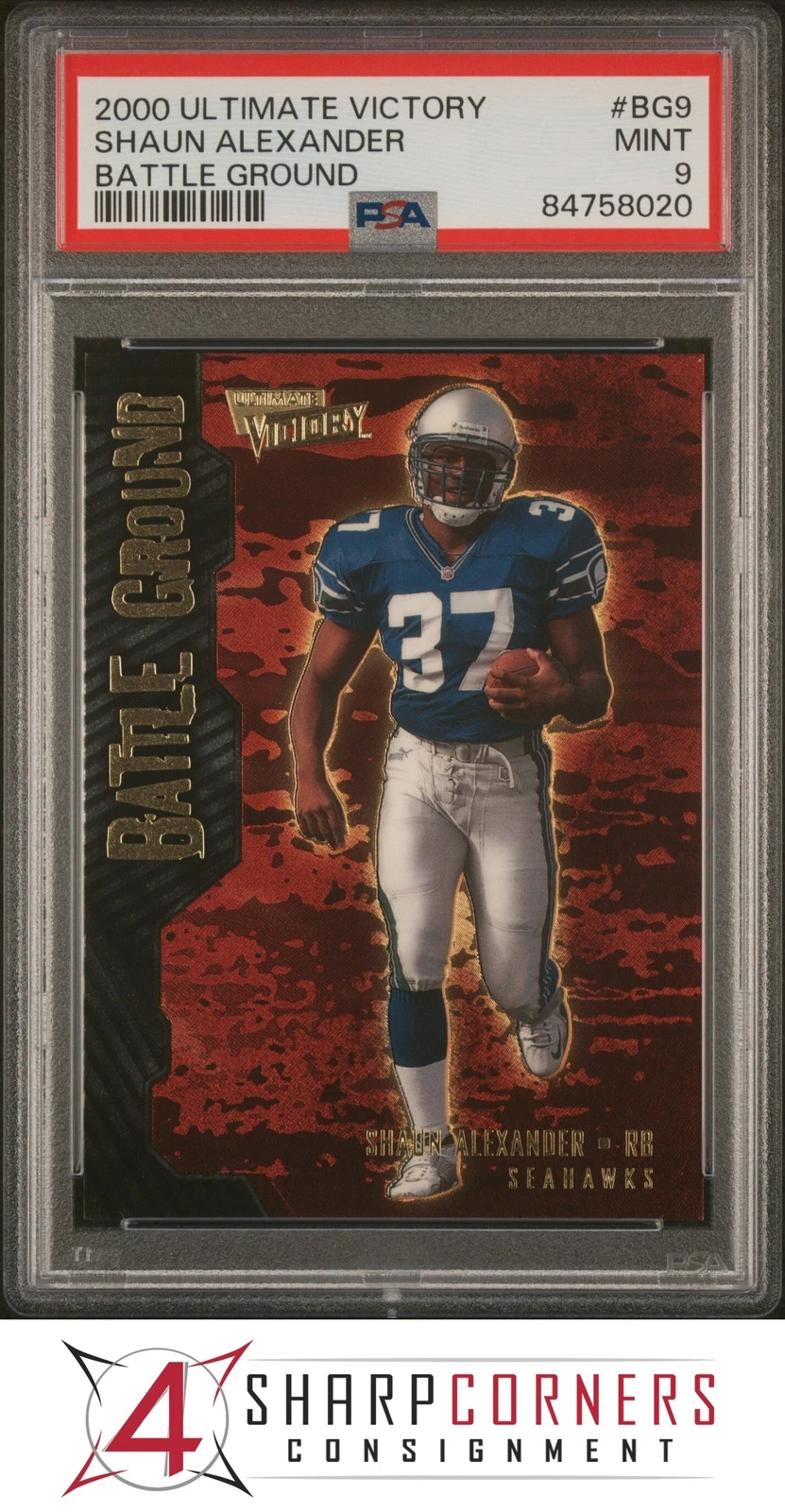 Shaun Alexander Ultimate Victory Battle Ground #BG9 Battle Ground