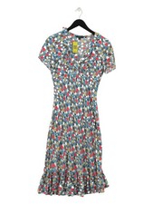 Boden A-Line Midi Dress UK12 in Multi